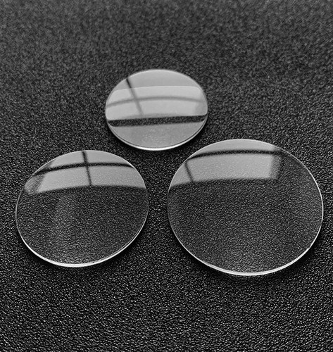 1,0-1,5 mm dick 18-40,5 mm Single Dome Saphir Uhr Kristallglas hochwertig