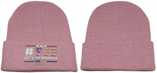 FJB Let's Go Brandon USA Pink Polyester 