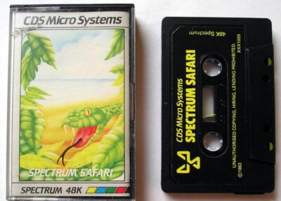 Sinclair ZX Spectrum 48K Game - Spectrum SAFARI - CDS - Tested & Working