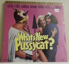 What's New Pussycat Deluxe Letterbox Laserdisc ML 102079 Brand New Gift Quality