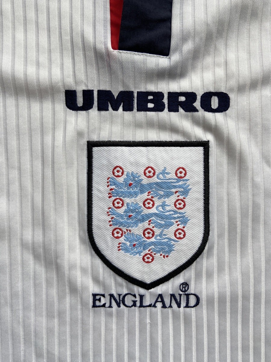 ENGLAND 1997 1998 HOME FOOTBALL SHIRT SOCCER JERSEY UMBRO sz XXL