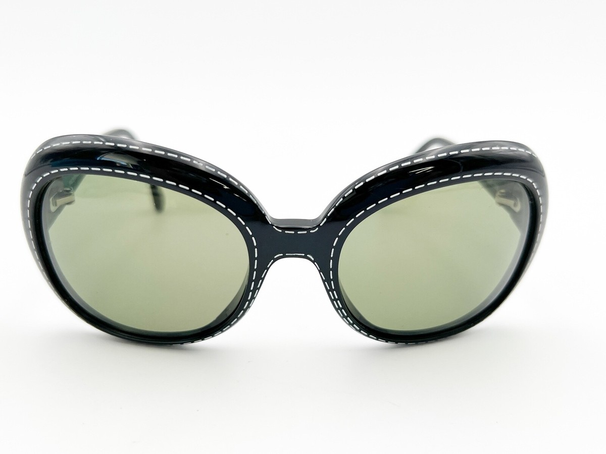 Face a Face Sunglasses SABBA 1 COL.100M Black White Round 