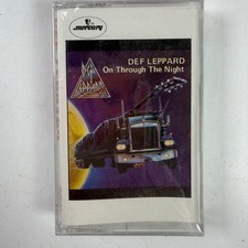 DEF LEPPARD On Through The Night Cassette 1980 Mercury PolyGram New Sealed