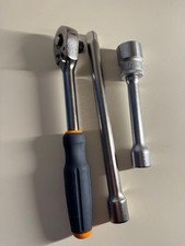 1 Stück Knarre umschaltbar 1/2 zoll mit 2 x Verlängerung