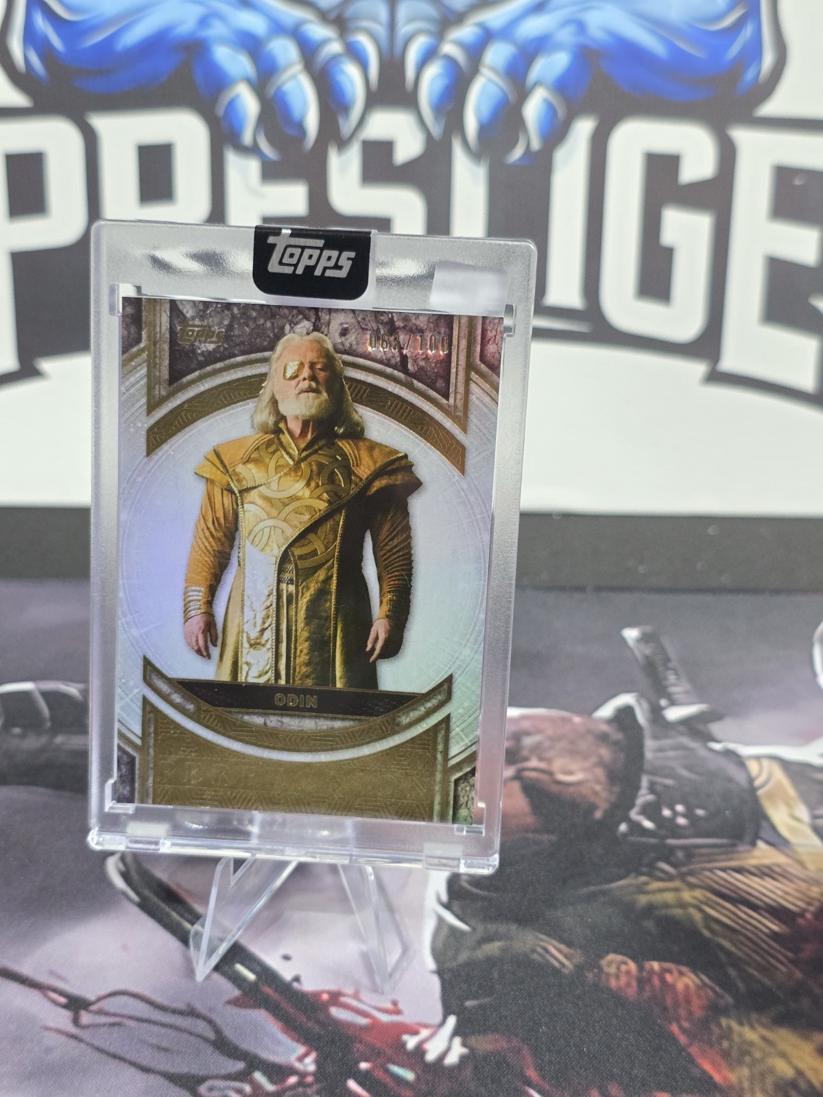 2025 Topps Marvel The Collector Perfection 063/100 Odin #38