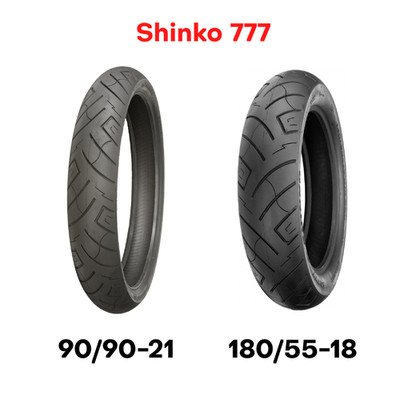 New Shinko 777 SR777 Motorcycle Tire Set Front + Rear 90/90-21 180/55-18 180 18''