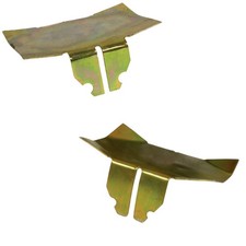 Cylinder Deflector Tin Pair Fits Vw 1500 1600cc Engines 10mm Studs Cad Plated Cylinder Deflector Tin Pair Fits Vw 1500 1600cc Engines 10mm Studs Cad Plated