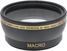 XT52WAB 52Mm 0.43 Wide Angle Lens (Black)