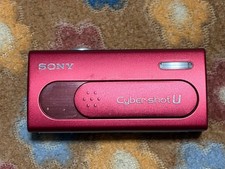 SONY Cyber-shot U DSC-U40 Red Compact Digital Camera From Japan