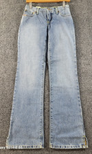 Cruel Girl Kelsey Slim Boot Denim Jeans Womens 1/27x32 Blue Low Rise Light Wash