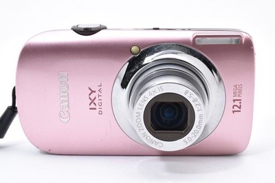 Canon IXY Digital 510 IS Pink 12.1MP Compact Camera with 4x
