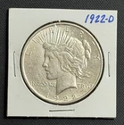 1922 D - Uncirculated Peace Silver Dollar