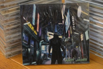 Andy James CD Arrival 2018 Guitar Metal Rock Urban Yeti Ultra Rare New Sealed