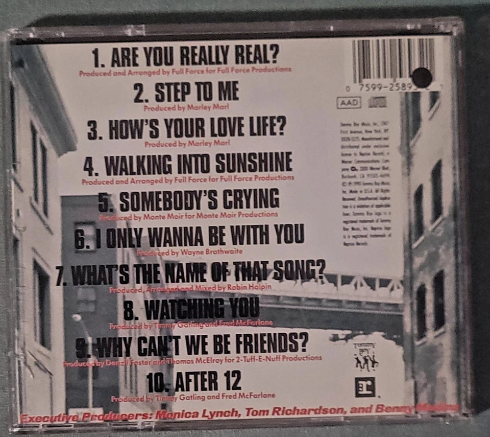 Force M.D.'S Step To Me CD 1990 Marley Marl Full Force Tommy Boy Records Mds !!! - Image 2 of 3