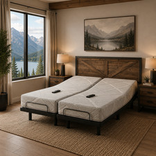 Split Queen Adjustable Bed Base only
