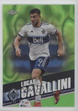 2022 Topps Chrome MLS Neon Green Lava Refractor /99 Lucas Cavallini #119