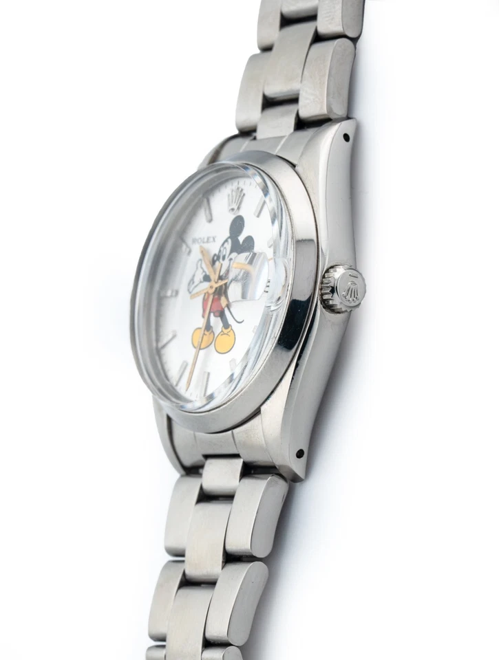 Rolex Vintage Oyster Precision Date 34mm 'Mickey Mouse' Dial - Ref 6694 - Image 4 of 4