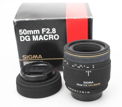 Sigma 50mm f/2.8 DG 1:1 Macro Prime Objektiv für Pentax k AF Mount