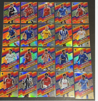 2025-26 Topps Chrome Premier League - Alive And Kicking - Pick Your Card