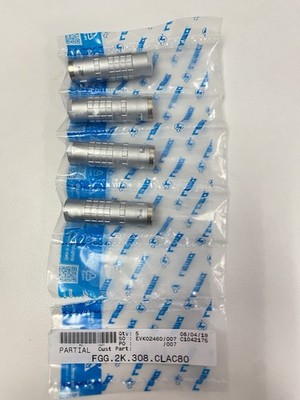 LEMO FGG.2K.308.CLAC80 8-Pin Male Plug Push-Pull Circular Connector