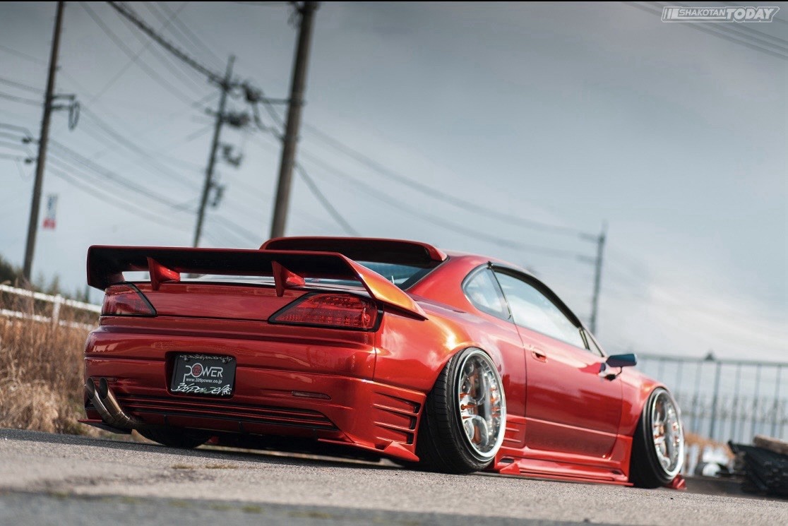 326POWER Roof Spoiler Wing For Nissan Silvia S15 JDM Drift VIP FRP