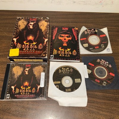 Diablo II Expansion Set: Lord of Destruction (Windows/Mac, 2002) 4 Disc Set