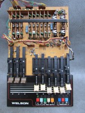 *BREAKING* A WELSON GLOBE TROTTER COMBO ORGAN PRE SET PANEL ASSEMBLY