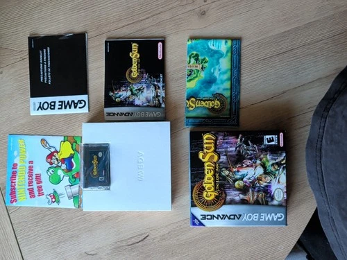 Golden Sun: The Lost Age Game Boy Advance Game IOB W/Manual Tested Works