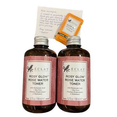 X2 Ulta Beauty Eclat Anti Redness Skincare Rose Water Toner Hydrating Face Toner