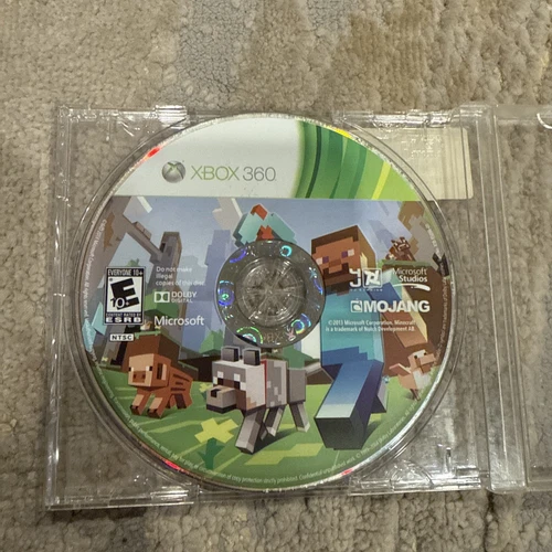 Minecraft (Microsoft Xbox 360, 2013) Disc Only!