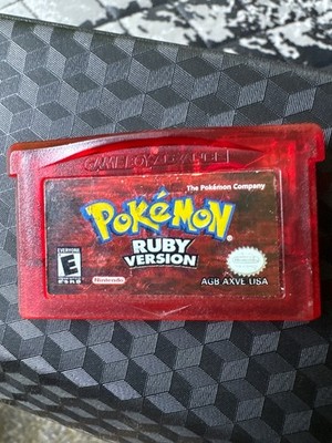 Pokémon: Ruby Version (Game Boy Advance, 2003) Tested w/saves dry battery