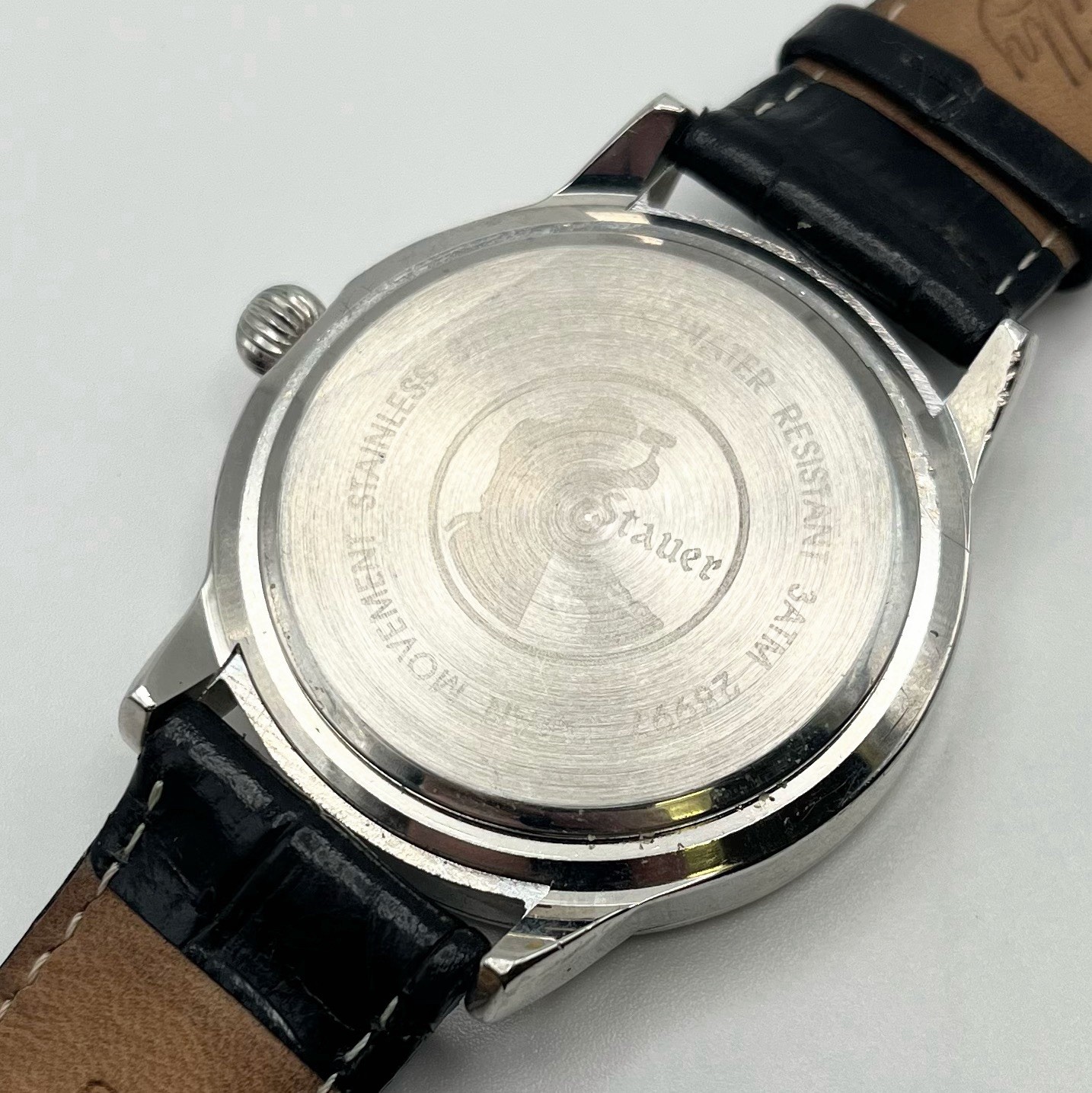 Stauer 28997  Quartz Date Function Blue Sunburst … - image 5