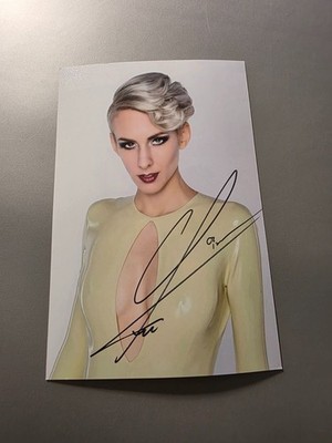 LISA ECKHART signed Foto ca.13x19cm Autogramm (4822) COA