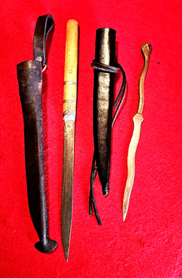 Vintage Dagger Set With Sheaths