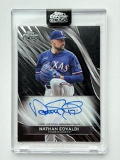 2024 Topps Chrome Black - Autographs Nathan Eovaldi #CBA-NE (AU)