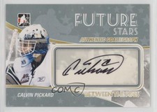 2010-11 ITG Between the Pipes GoalieGraphs Calvin Pickard #A-CP Auto 12jy