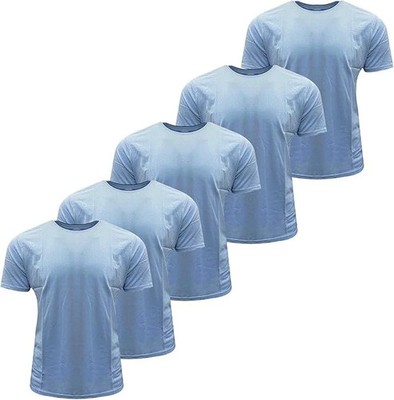  T Shirts Plain Mens Cotton Short Sleeve  crew neck T-shirt Tee Top 3/5 pack