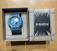 Casio G-SHOCK MANGA THEME GA-2100MNG-2AJR Men's Watch Octagon Blue