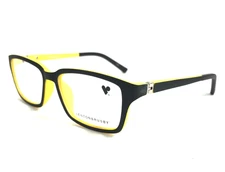 Lenton & Rusby Kids Eyeglasses Frame LRK4501 001 BLACK Yellow Full Rim 49-15-135