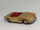 Vintage 1960's Dinky Triumph Spitfire #114 Gold Car Meccano Diecast