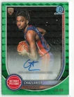 2025-26 Bowman Chaz Lanier #BCA-CL Green Geometric Auto RC /99