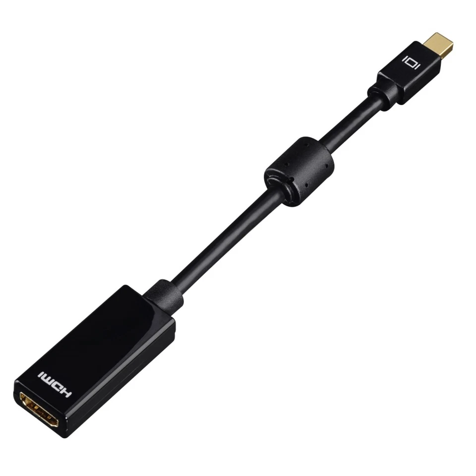 Hama Mini Displayport zu HDMI Adapter-Kabel 4K mini DP auf HDMI Thunderbolt  - Bild 3 von 4