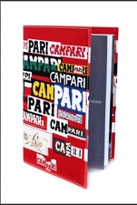 BRIC's x CAMPARI Notebook, Munari “Campari Manifesto” Limited Edition, NWT