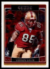 2006 Topps Chrome #234 Vernon Davis RC (Surface)