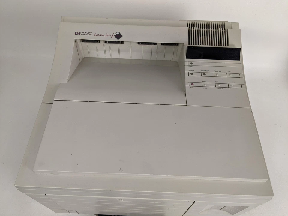 Vintage HP LaserJet 4 Plus C2039A Printer JetDirect Postscript Parts/Repair READ - Image 2 of 4