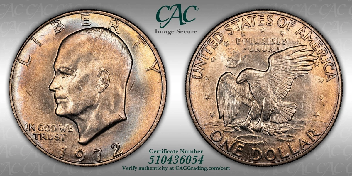 Philadelphia 1972 Eisenhower Dollars (1971-1978) for sale | eBay