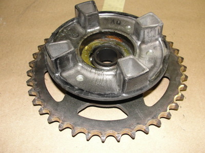 2000 KAWASAKI NINJA ZX 600 J1 REAR WHEEL SPROCKET DRIVE CUSH CHAIN