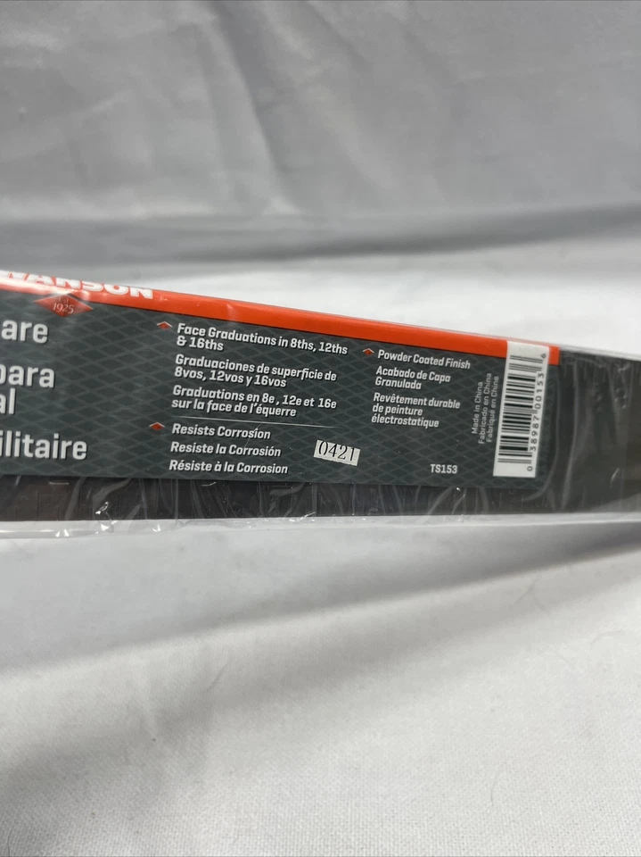 Swanson Tool-TS153 8 In. x 12 In. Steel Utility Square—Heavy Duty U4 - Image 3 of 4