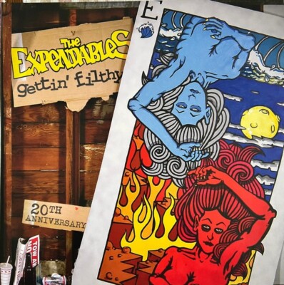 The Expendables   Gettin' Filthy 20TH ANNIVERSARY BLUE/RED 2LP SEALED