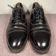 Johnston Murphy black captoe US Mens sz 8.5 D (made in the USA)
